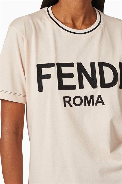 camiseta fendi roma|fendi online.